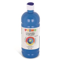 Flacon Peinture Acrylique 1000 ml Bouchon Flux Control cyan 501 PRIMO