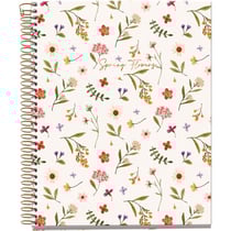Cahier - A5 - Petits carreaux - Spirales - Couverture rigide - 100 feuilles - Miquelrius