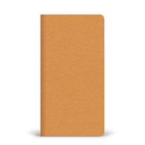 Le cahier "Traveller Notebook" - pages pointillées - Jaune - 118 x 210 mm - Made in France