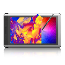 Tablette Graphique Ips 15.6 Pouces Stylet Sans Fil 14 Touches Barre Tactile YONIS