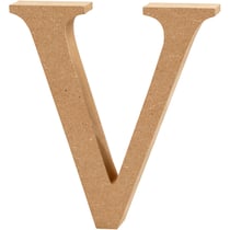 Lettre, V, H : 8 cm, ép. 1,5 cm, 1 pièce