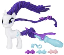 Rarity bouclettes et frisettes - licorne blanche - friendship magic - my little pony - mon petit poney - hasbro - b9619