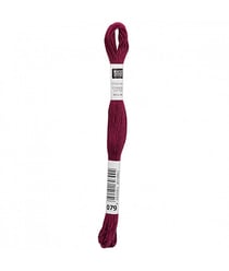 Fil à broder mouliné Uni - Rico Design 079 Rouge