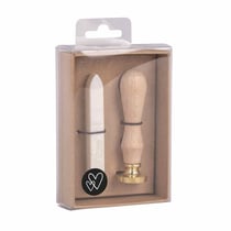 Kit Cachet de Cire en forme de Cœurs
