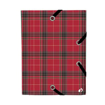 MINI CHEMISE 3 RABATS ELASTIQUE Noel - 12x16 cm