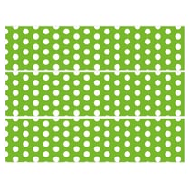 Contours de gâteaux - Pois Blanc/Lime