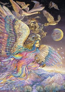 Puzzle 1000 pièces - Josephine Wall - Ariel's Flight - Grafika