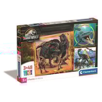 puzzle 3x48 pieces - Jurassic World