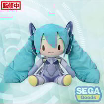 Character Vocal Series 01: Hatsune Miku - Peluche Fuwa Petit Miku with You 2024 Ver. LL 40 cm - Sega