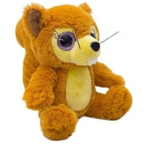 Peluche ecureuil avec gros yeux 15 cm - wild planet - k7870