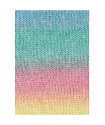 Fil à tricoter FASHION COTTON LIGHT & LONG DK - Rico Design 03 Multicolore
