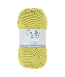 Fil à tricoter Coton et Acrylique Dolly Pop - Trimits 177 Jaune