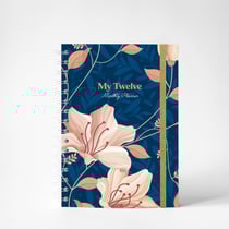 Agenda Mensuel Janvier 2026 - Décembre 2026 Blossom - Women Warriors