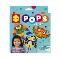 Cree tes oiseaux rigolos - pops craft - alex toys - kit creatif
