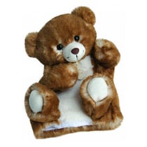 HO2596 Douce marionnette – ours - Histoire D'Ours - Marron