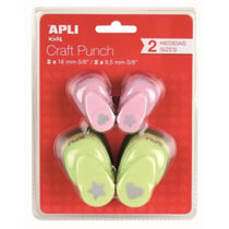 Pack de perforatrices diverses 16 mm et 9,5 mm 4 u.