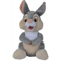 Peluche disney lapin gris panpan 30 cm - bambi - nicotoy