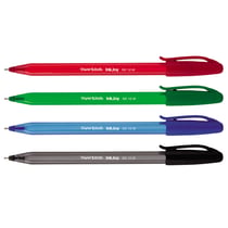 Stylo bille InkJoy 100 Triangulaire à capuchon Pointe Moyenne Rouge