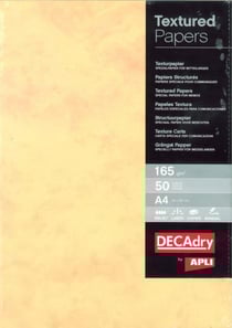 Papier texture marbre doré A4 165 g 50 feuilles