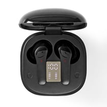 Nedis Écouteurs Bluetooth avec Réduction de Bruit et Microphone Intégré Noir