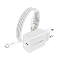 Mayaxess Chargeur Secteur pour Galaxy Z Flip 4 20W + Câble USB-C 1m Blanc