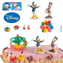 Dekora - Figurine pour gâteau Disney Donald et Daisy 6 pièces