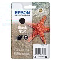 Epson 603 Noir cartouche d'encre modèle étoile de mer