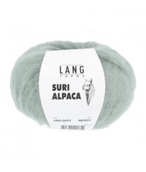 Pelote de 100% Alpaga SURI ALPACA - 25GR - Lang Yarns 0092 Bleu