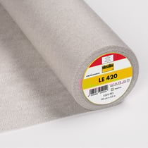 Entoilage Thermocollant cuir Vlieseline LE 420 Mérino