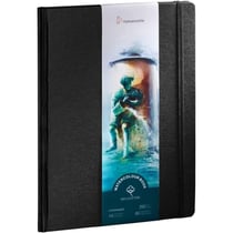 Carnet aquarelle - Watercolour book - 100% coton - 250g/m² - 30 feuilles grain fin - Portrait - A6 - Hahnemühle