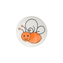 Bouton culot abeille 15mm (Orange)