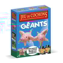 Jeu de cochons geants gonflables - maxi cochons xxl - winning moves - 02723 - jeu des, hasard
