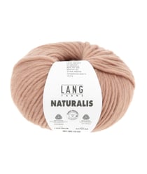 Pelote de laine Mérinos à tricoter Naturalis - Lang Yarns 38 biscuit