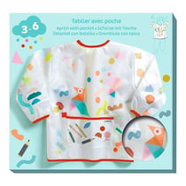 Tablier avec poche Gommettes et crayons - Djeco