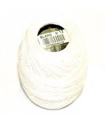 Coton perlé DMC N°12 BLANC - Dmc 12b Blanc