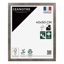 Cadre photo Alizée brun 40x50 cm