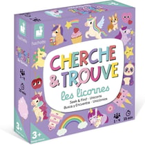 Jeu d'adresse Mon premier Cherche et Trouve Licornes - JANOD