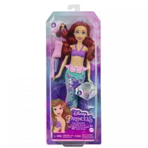poupee manequin Ariel sirene cheveux magique