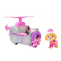 Pat patrouille noël chienne stella avec son hélicoptère - figurine chien - spin master - 20153733