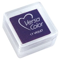 Tampon encreur "Versacolor", violet, 2,5x2,5 cm