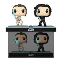 Star Wars - Pack 2 Figurines Bobble Head POP! Kylo & Rey 9 cm