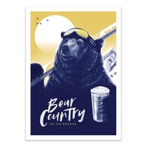 Affiche 30x40 cm - Bear country - Mark Harrison