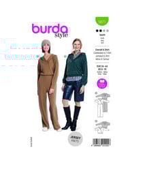 Patron Burda 5871-Combinaison & T-shirt taille n°FR 36-46