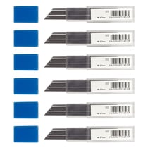 Mine de rechange WONDAY - Graphite - 0,7 mm - HB - Lot de 6 étuis de 12 mines