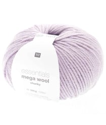 Laine à tricoter Essentials Mega Wool Chunky - Rico Design 23 Violet