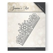 Die matrice de découpe embossage Jeanine s Art FROZEN BORDER 10008