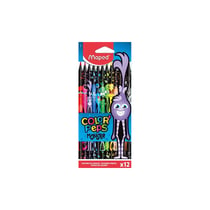 12 crayons de couleur - Assortiment - Color'Peps Monster - Maped
