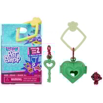 Littlest petshop collection surprise serie 2 : singe n° 2-b48 + habitat + accessoire - hasbro - e2875