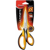 Ciseaux - 18 cm - Lames acier - Ergonomique - Pour le bureau, loisirs créatifs - Maped Office