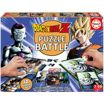 Puzzle 2D 12 pièces - Battle Dragon Ball Z - Multicolore